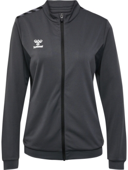 Preview: Damen Hummel Authentic Zip Jacket - Asphalt